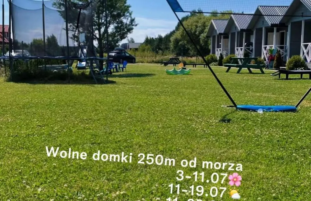 NOWE Domki letniskowe Pod Sosenką- 4min od morza! Wicie-1