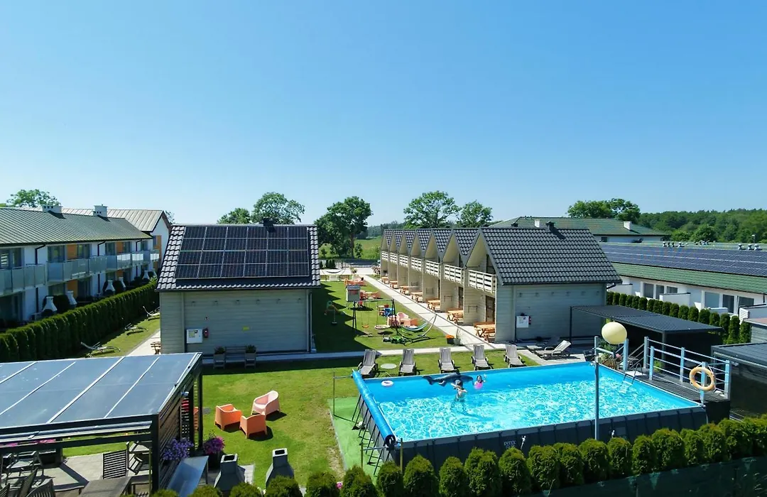 Domki Gala- blisko plaży, basen z podgrzewaną wodą , sauna , parking-1