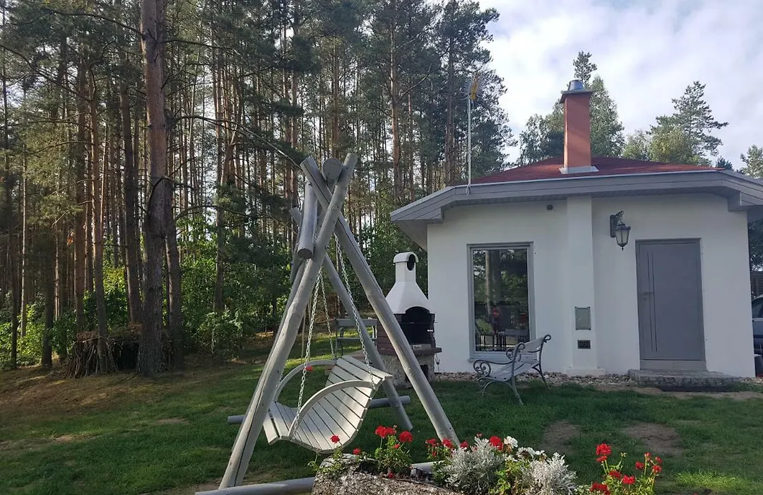 Agro Breza domek nad samym jeziorem- sauna ogrodowa-1