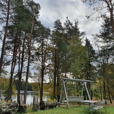 Agro Breza domek nad samym jeziorem- sauna ogrodowa-3