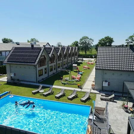 Domki Gala- blisko plaży, basen z podgrzewaną wodą , sauna , parking-3