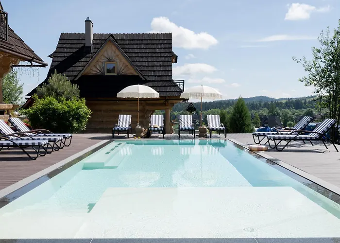 Domki w Białce WOODHOUSE- basen, sauna, jacuzzi Białka Tatrzańska