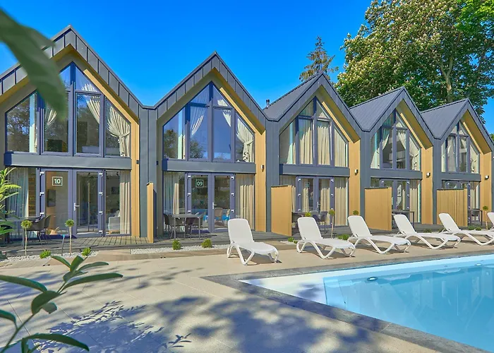 Domki Premium Nautica blisko plaży Rewal