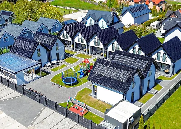 Domki Nord Breeze z podgrzewanym basenem i jacuzzi Władysławowo