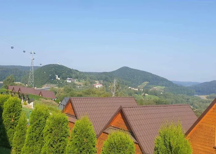 DOMKI PIĘKNY WIDOk Solina 
