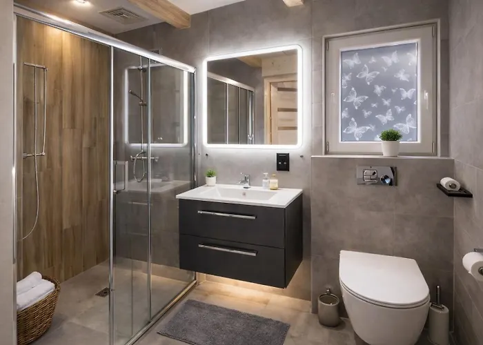 Domki Kapitańskie z prywatnym polem do gry w Mini Golf Rewal